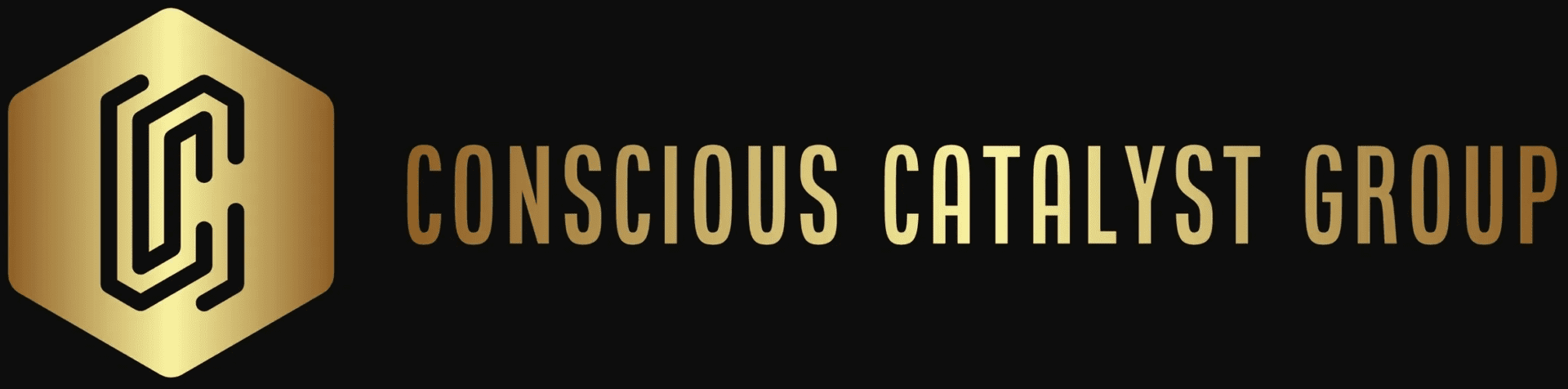 A black background with gold letters that say " conscious capitalism ".